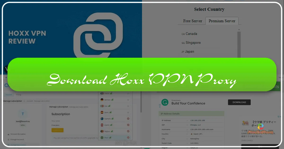 Hoxx VPN Proxy: A Comprehensive Review