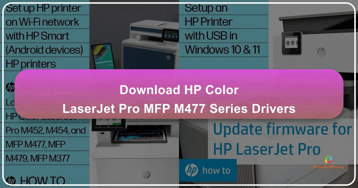 HP Color LaserJet Pro MFP M477 Series Drivers: A Comprehensive Guide