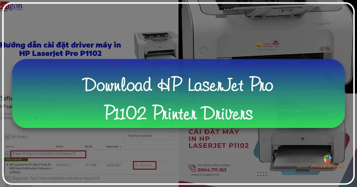 HP LaserJet Pro P1102 Printer Drivers: A Comprehensive Guide