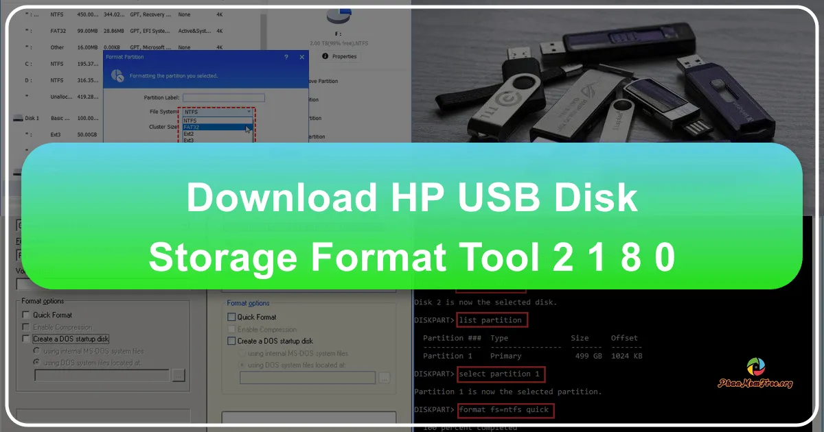 HP USB Disk Storage Format Tool 2.2.3: Công cụ định dạng USB mạnh mẽ và đa năng