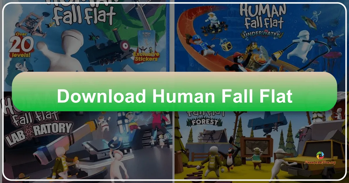 Human: Fall Flat - Cuộc Phiêu Lưu Ngớ Ngẩn Đầy Hấp Dẫn