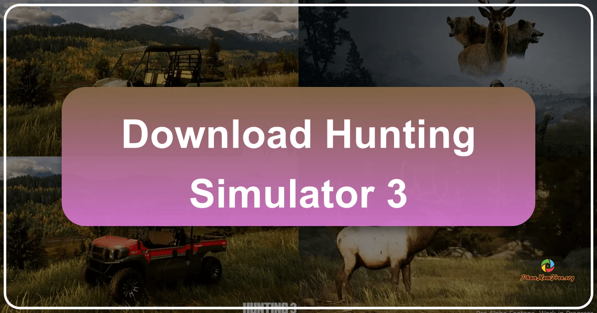 Hunting Simulator 3 offers realistic environments and immersive hunting experiences with enhanced gameplay mechanics and features. /images/download-hunting-simulator-3.png