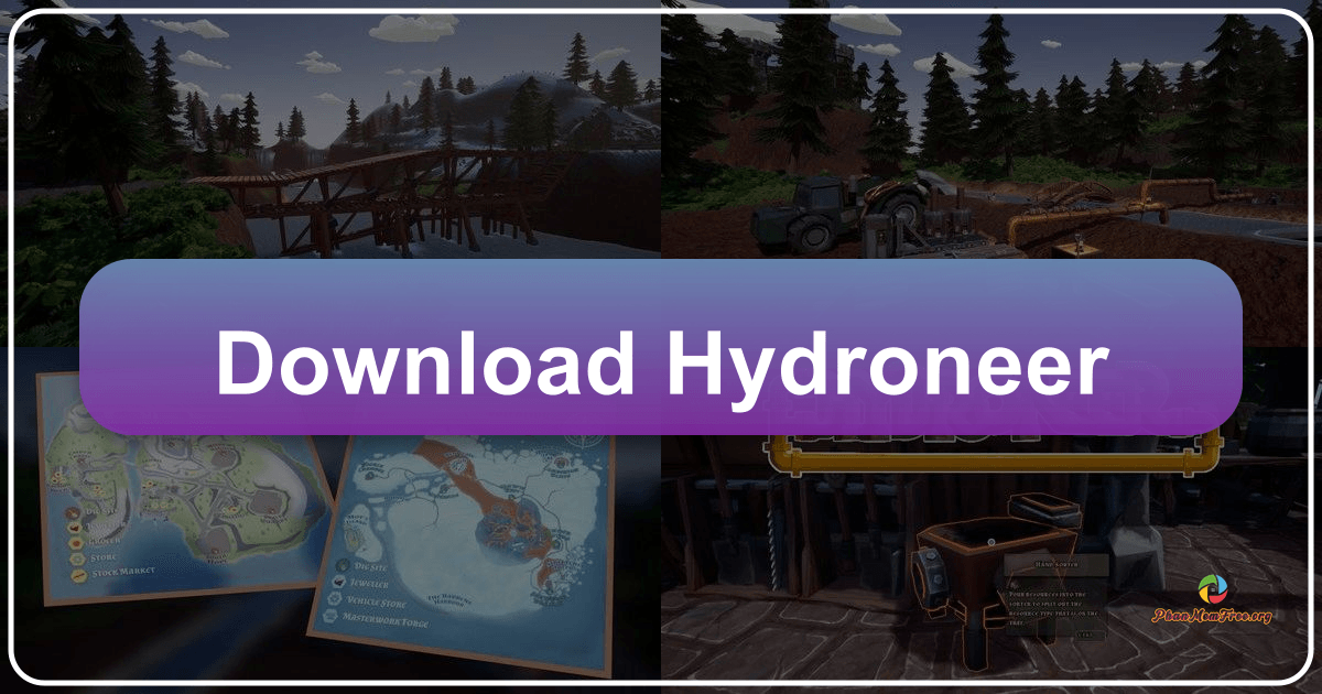 Hydroneer game offers voxel-based mining and base-building simulation experience with dynamic sandbox gameplay and strategic depth. /images/download-hydroneer.png