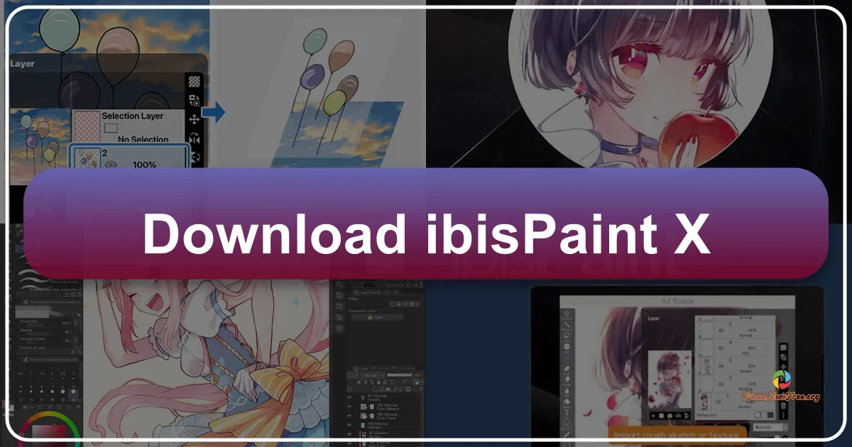 ibisPaint X: Trải nghiệm vẽ tranh kỹ thuật số toàn diện