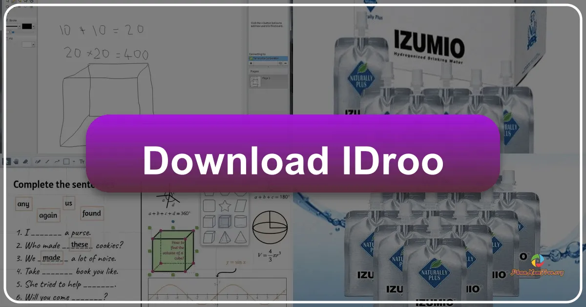 IDroo: A Collaborative Whiteboard for Enhanced Learning and Teamwork