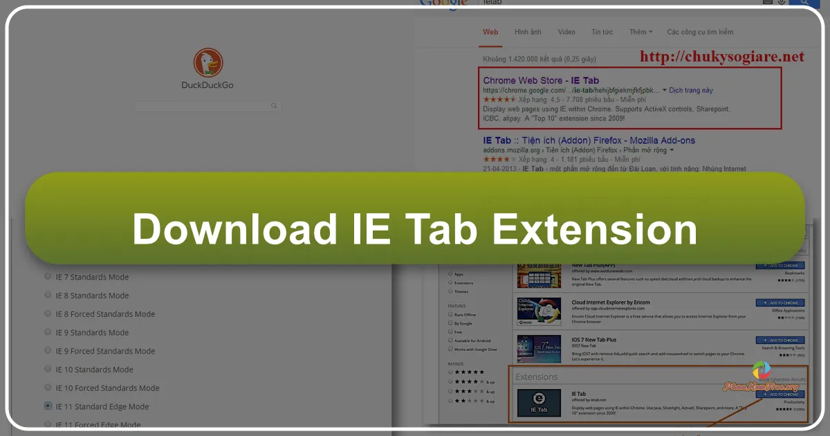IE Tab Extension: A Retrospective on a Legacy Browser Add-on