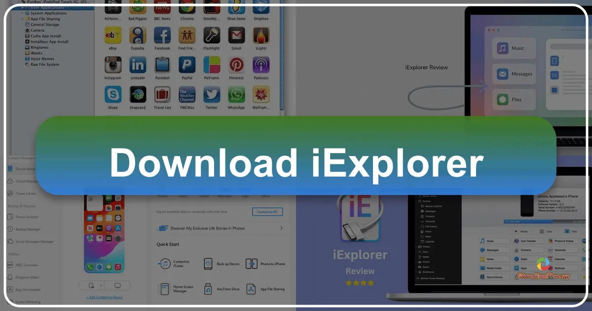 iExplorer: Your Ultimate iPhone Manager and File Transfer Solution