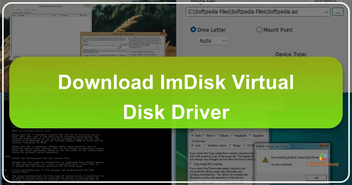 ImDisk Virtual Disk Driver: A Comprehensive Guide