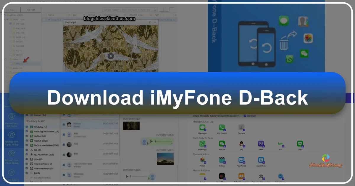 iMyfone D-Back: A Comprehensive Review of iPhone Data Recovery Software