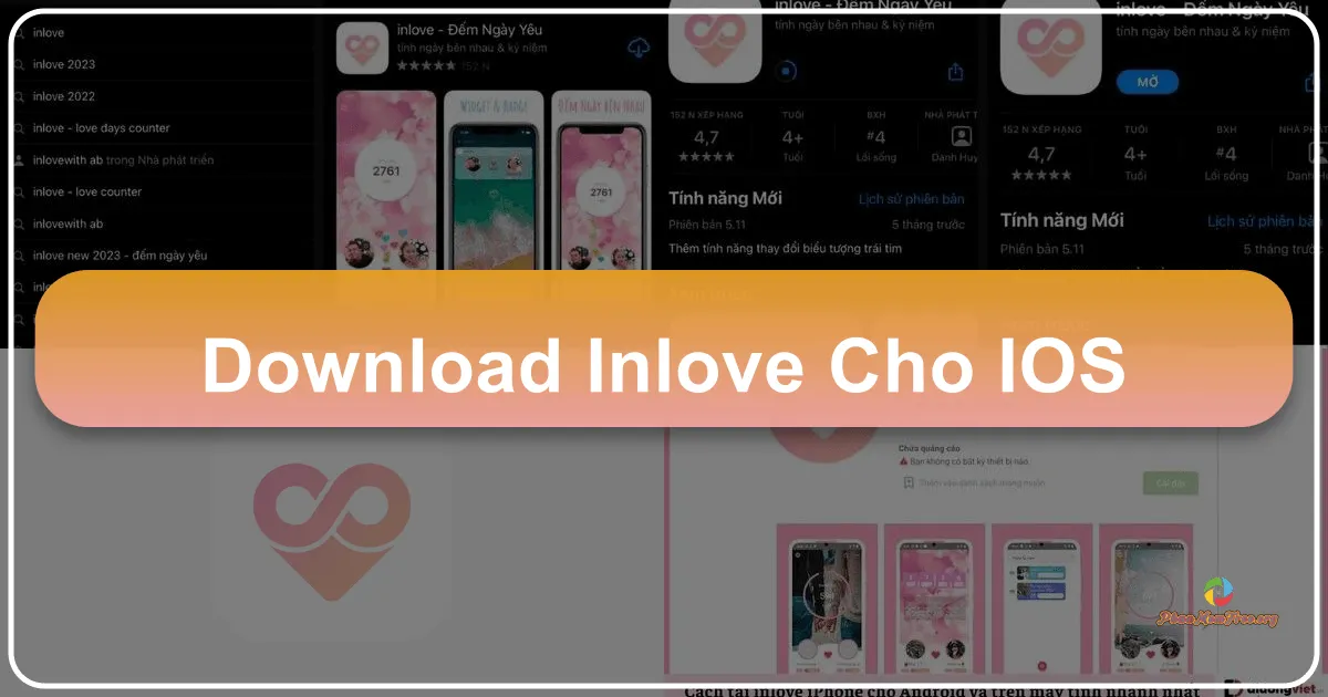 inlove - Bộ Đếm Ngày Yêu Trên iOS: Hành Trình Tình Yêu Trong Tầm Tay