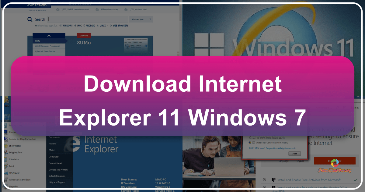 Internet Explorer 11 for Windows 7: legacy browser's enduring relevance and functionality. /images/download-internet-explorer-11-windows-7.png