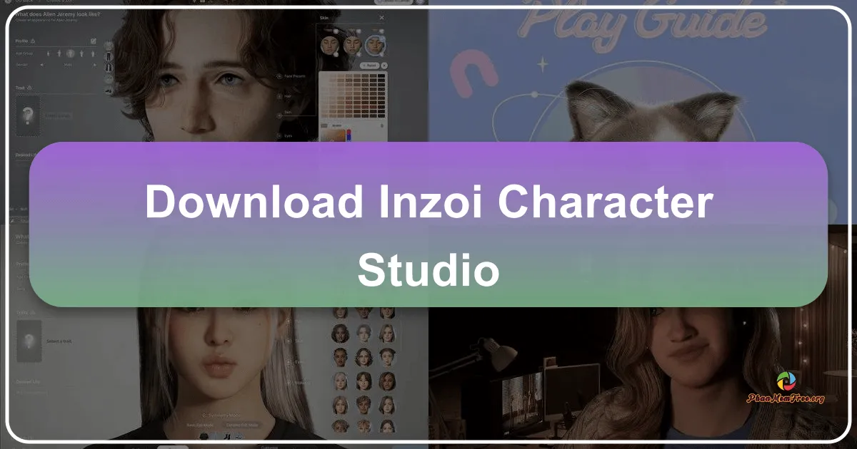 inZOI: Character Studio – A Deep Dive into KRAFTON Inc.'s Hyperrealistic Character Creator
