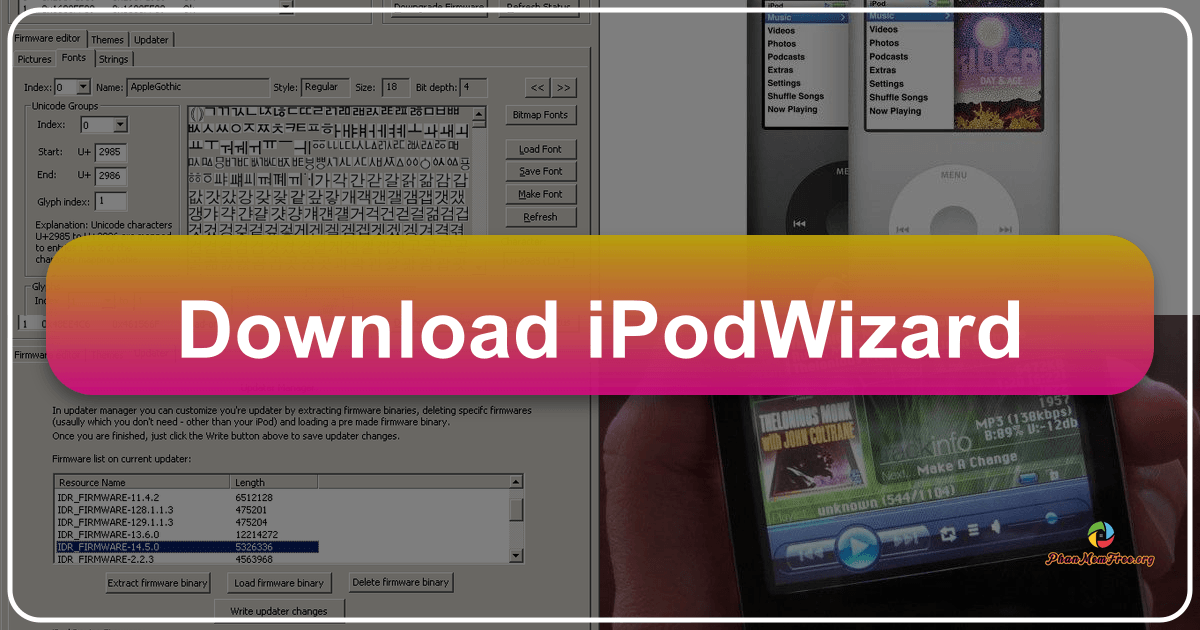 Exploring iPodWizard, a freeware app for customizing iPods beyond Apple's limits with unique visuals and personalized interfaces. /images/download-ipodwizard.png
