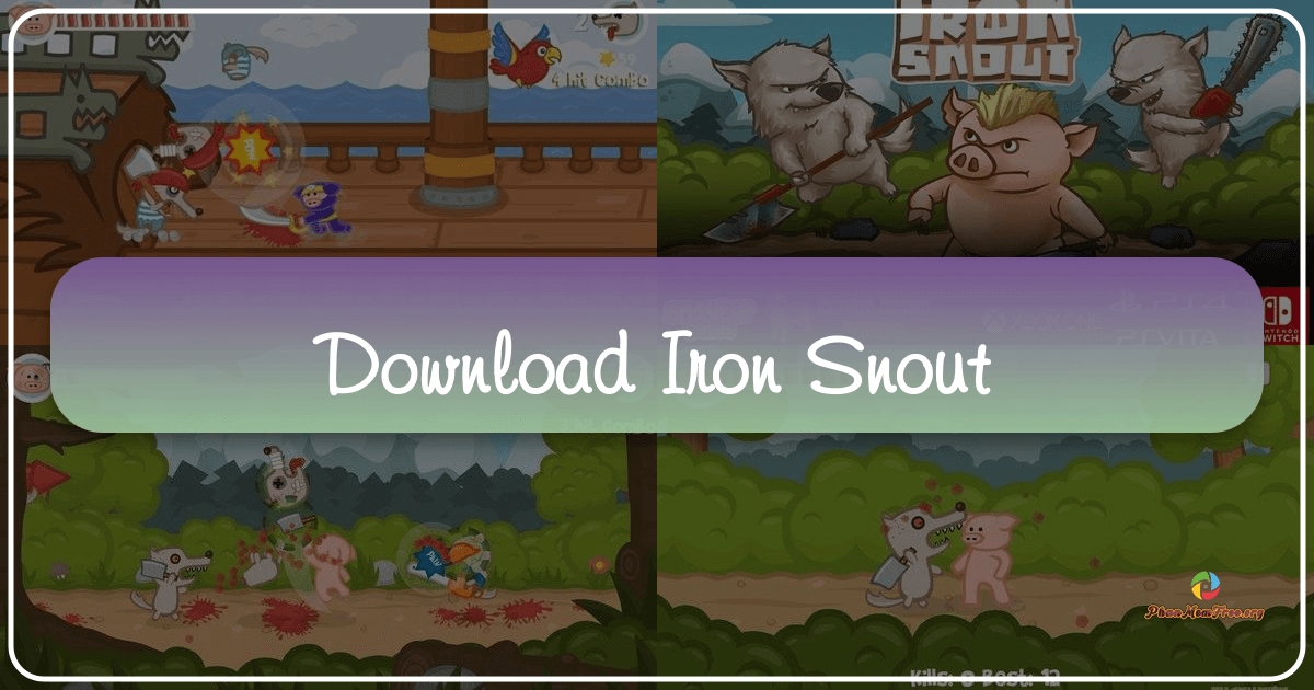 Iron Snout: Trò chơi hành động hài hước với chú lợn kungfu độc đáo. /images/download-iron-snout.png