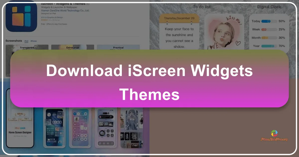 iScreen - Widgets Themes: A Deep Dive into iPhone Personalization