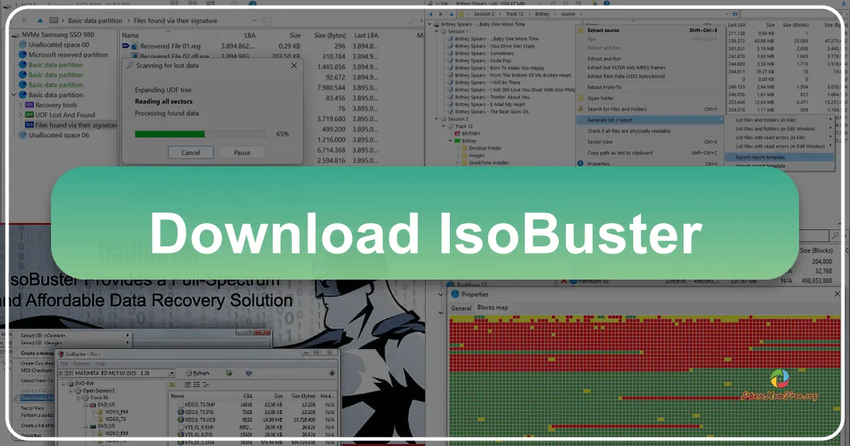 Tải IsoBuster: Giải Pháp Khôi Phục Dữ Liệu Toàn Diện Cho Mọi Tình Huống