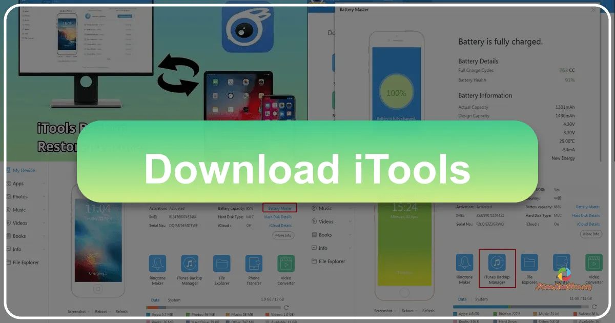 iTools: Công cụ quản lý và tối ưu hóa thiết bị iOS toàn diện