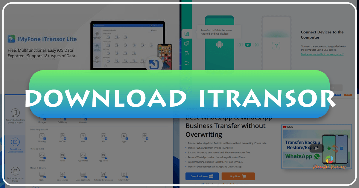 iTransor for WhatsApp: A simple and reliable WhatsApp data transfer solution across devices and operating systems. /images/download-itransor.png