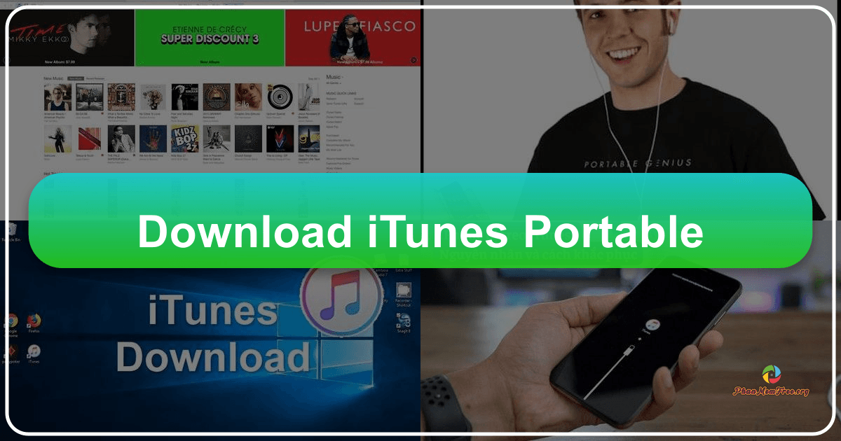 iTunes Portable offers a portable version of Apple's media management software with both benefits and significant limitations. /images/download-itunes-portable.png