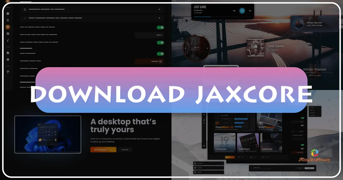 JaxCore: A Comprehensive Guide to PC Customization
