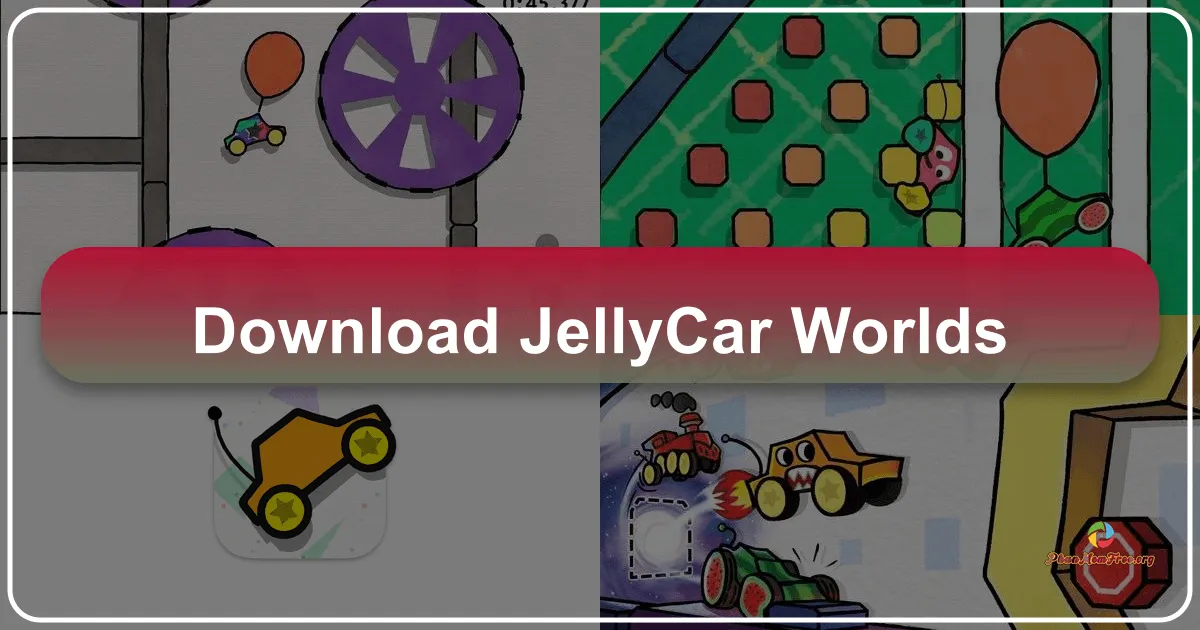 JellyCar Worlds: A Wobbly, Wonderful Racing Adventure