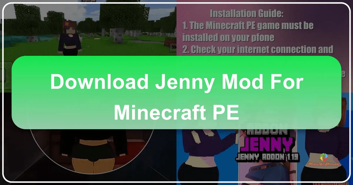 Jenny Mod for Minecraft PE: A Comprehensive Review