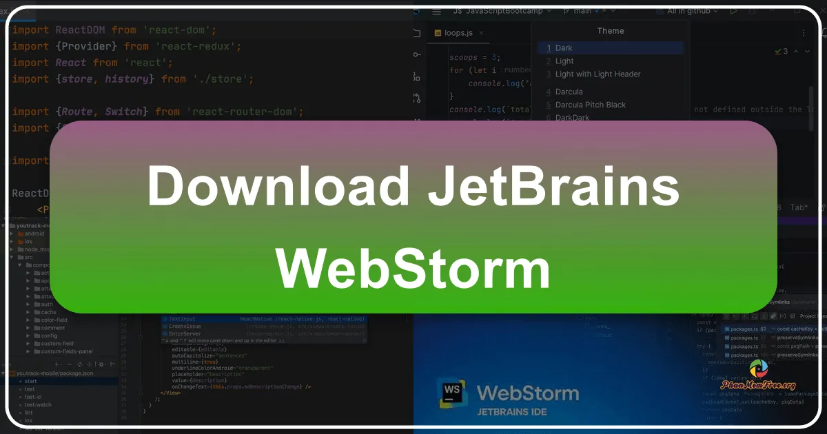 WebStorm: Môi Trường Phát Triển Tích Hợp (IDE) Toàn Diện Cho Lập Trình Web