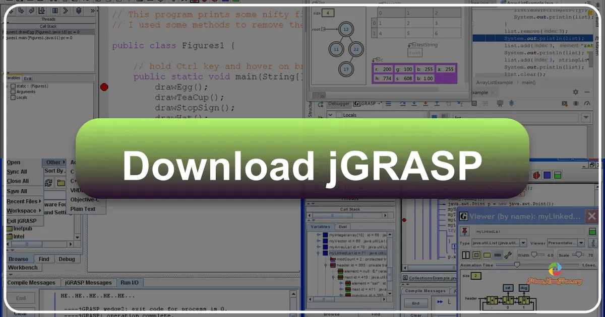 jGRASP: A Lightweight IDE for Streamlined Software Development