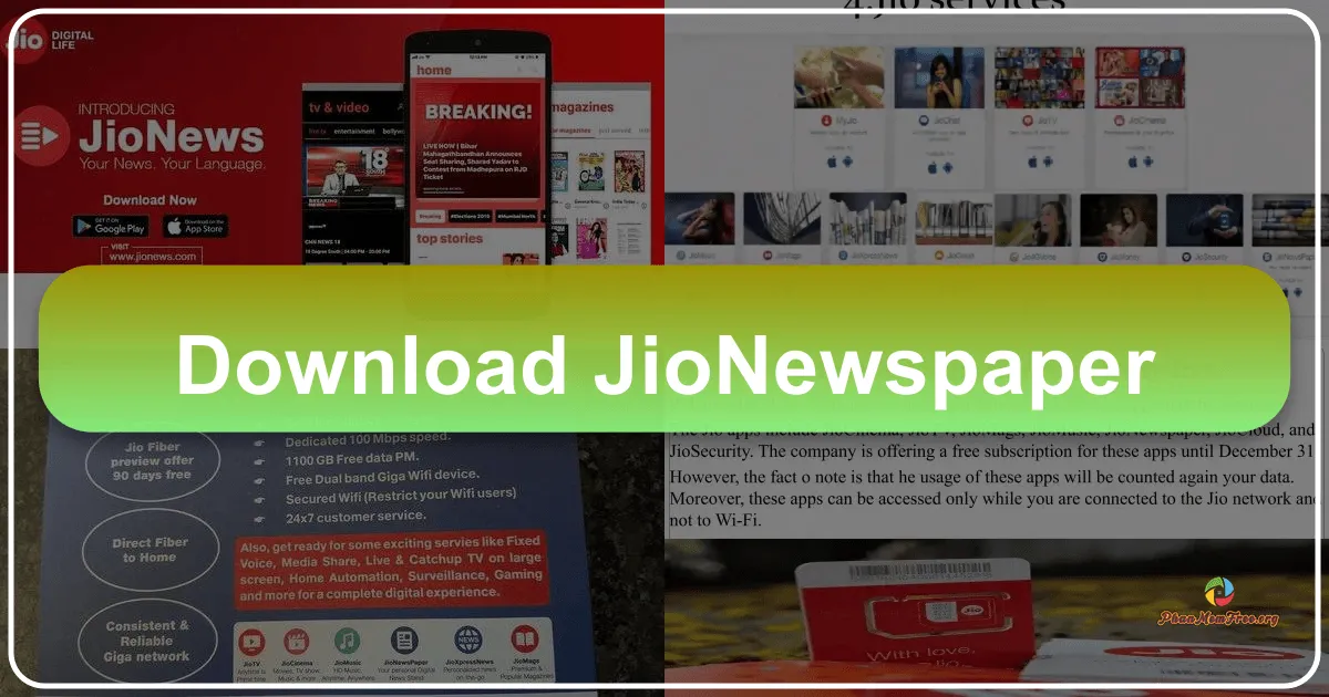 JioNewsPaper: Your Pocket-Sized Indian Newspaper Library