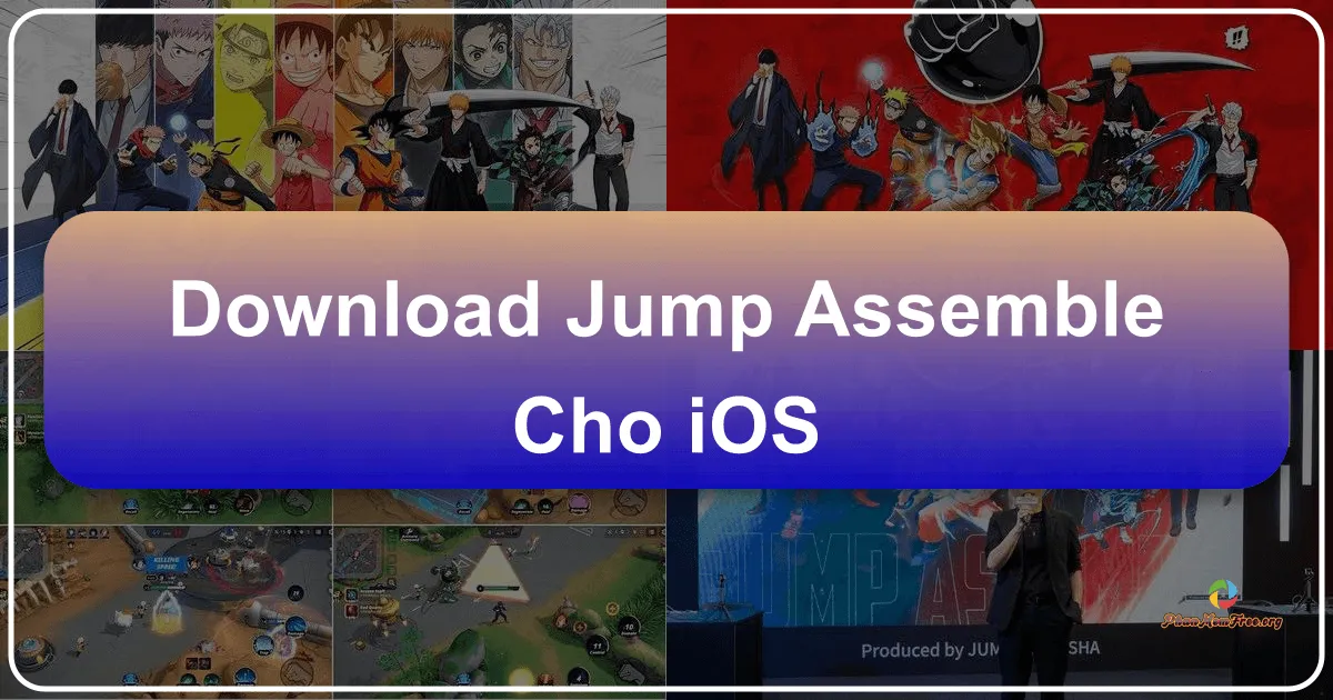 JUMP: Assemble cho iOS – Game MOBA Anime 5v5 Hấp Dẫn