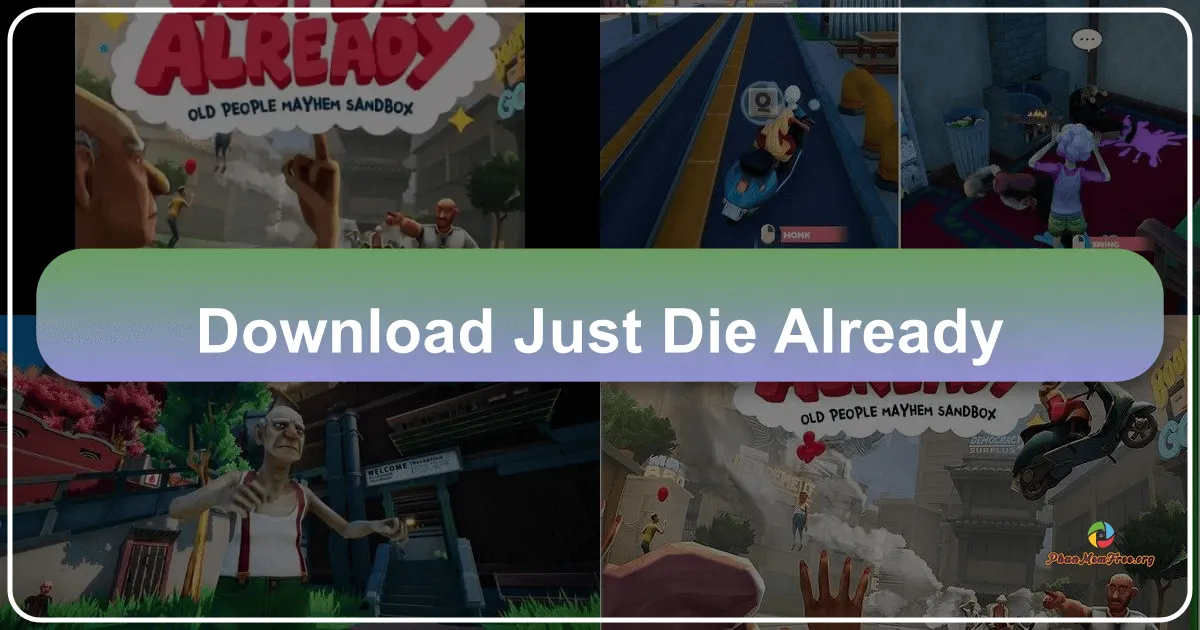 Just Die Already: Sinh Tồn Hỗn Loạn Trong Thế Giới Toàn Cụ Già