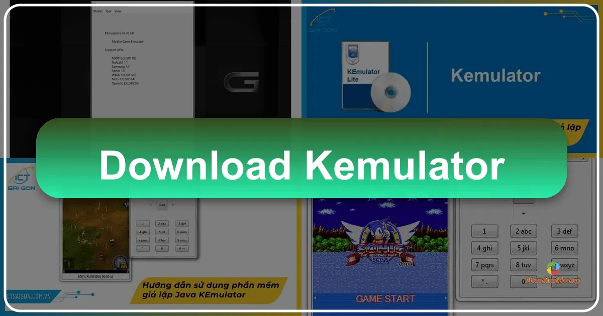 KEmulator: Trình Giả Lập Game Java Trên PC - Hồi Sinh Kỷ Nguyên Game Di Động Cổ Điển
