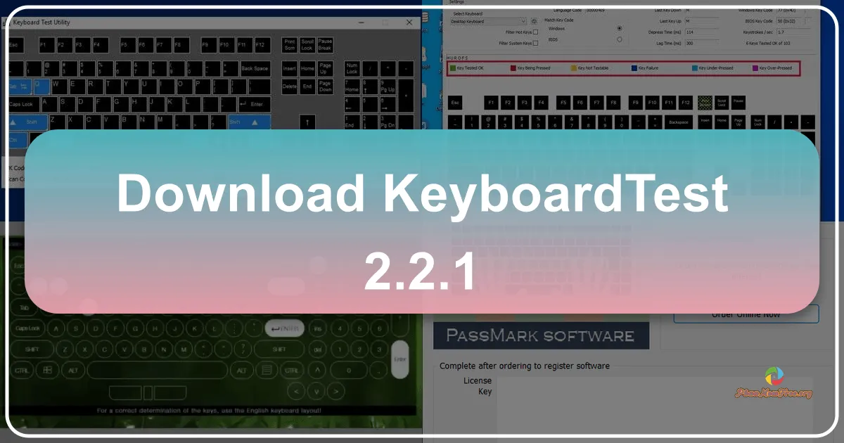 KeyboardTest 4.0 Build 1001: Công cụ kiểm tra bàn phím toàn diện