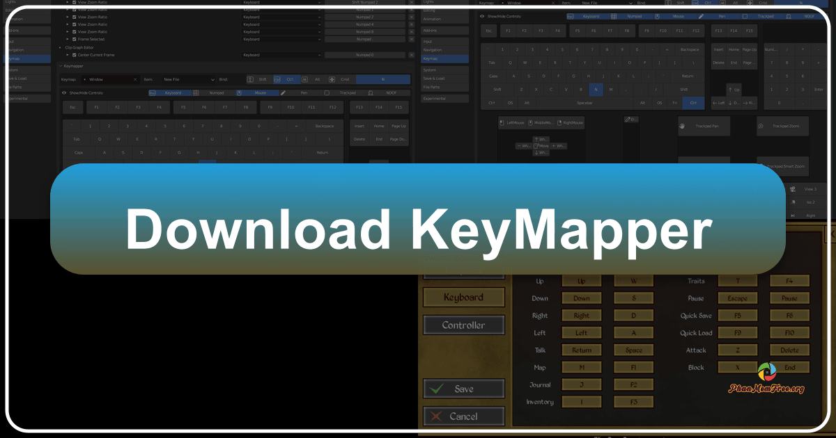 KeyMapper is a free utility for customizing keyboard keys and creating macros on Windows PCs. /images/download-keymapper.png