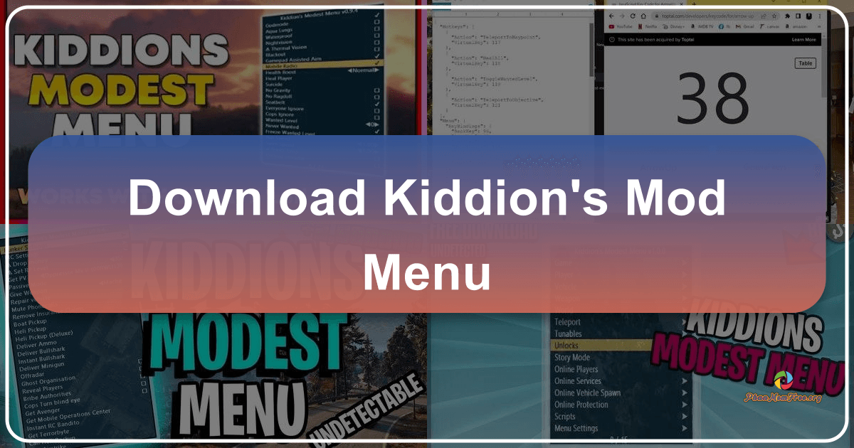 Kiddions Mod Menu enhances GTA 5 gameplay with money, vehicle, and casino manipulation features and more. /images/download-kiddions-mod-menu.png