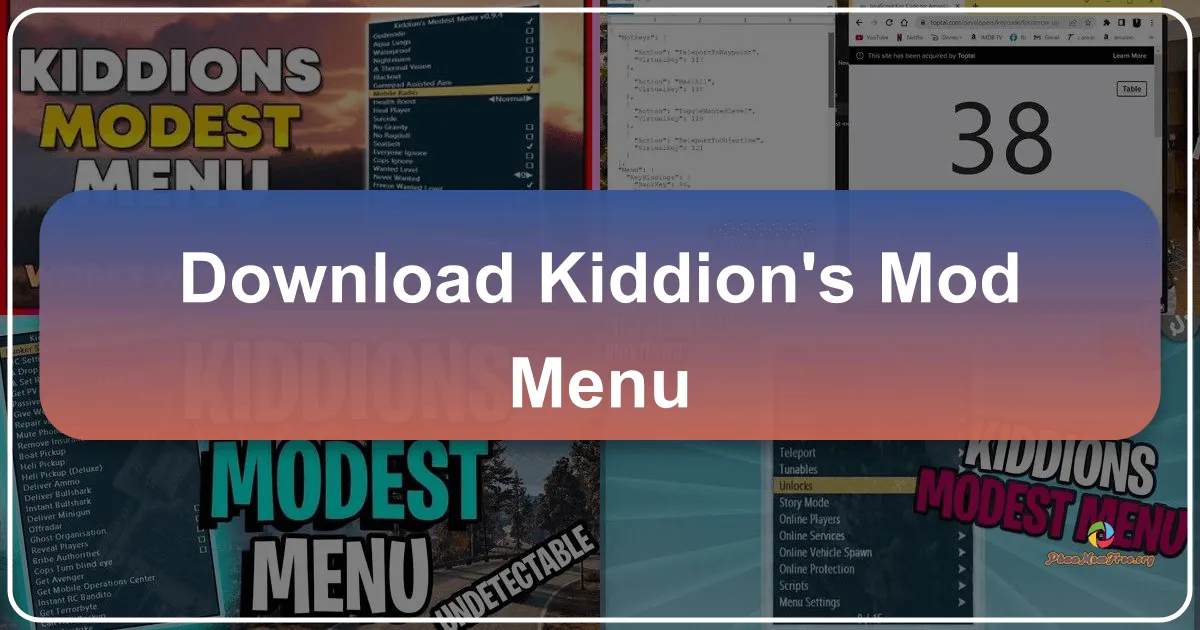 Kiddions Mod Menu: A Comprehensive Guide to Enhancing Your GTA 5 Experience
