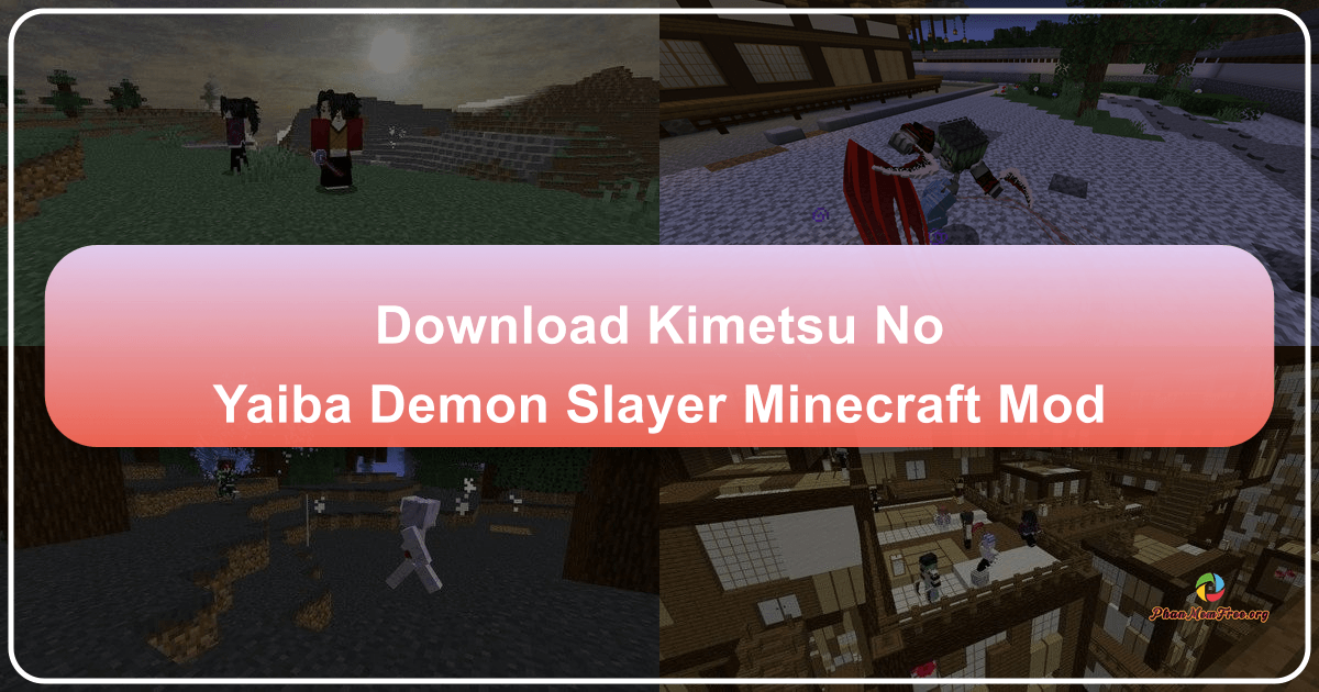 Explore the Kimetsu no Yaiba Minecraft mod, combining Demon Slayer's universe with Minecraft's gameplay. /images/download-kimetsu-no-yaiba-demon-slayer-minecraft-mod.png