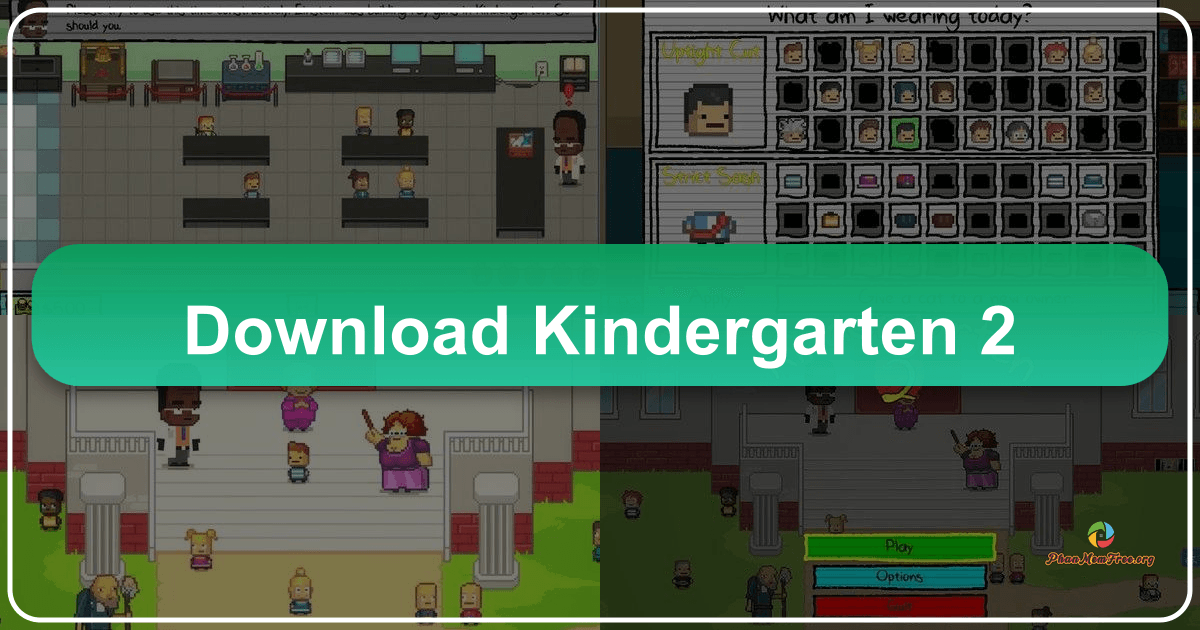 Kindergarten 2: Cuộc phiêu lưu giải đố đầy kịch tính và bạo lực trong trường mầm non. /images/download-kindergarten-2.png