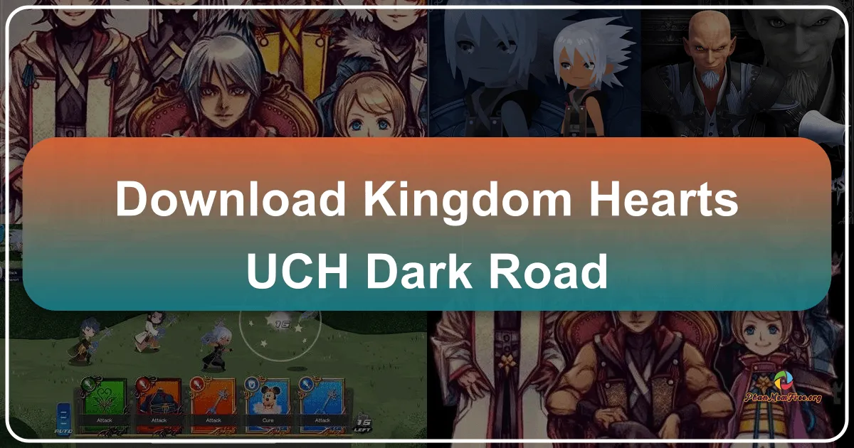 KINGDOM HEARTS Uχ Dark Road: A Dual-Game Experience for iPhone
