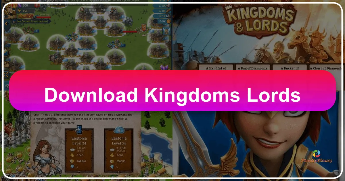 Kingdoms & Lords: Xây dựng đế chế, chinh phục thế giới trong thời trung cổ