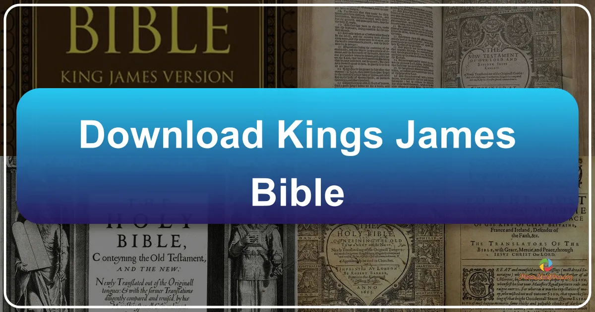 The King James Bible: A Legacy in Words