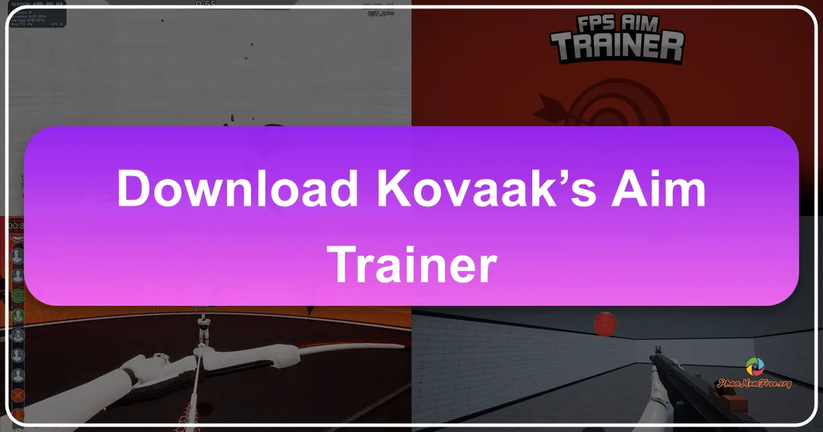 KovaaK's Aim Trainer: Sharpening Your Skills in the World of First-Person Shooters