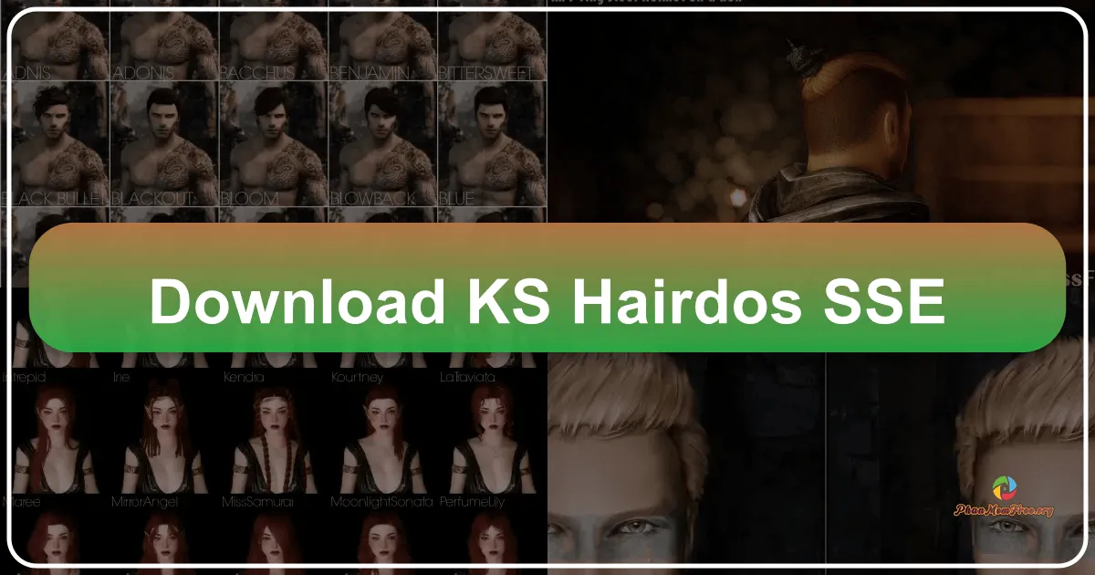 KS Hairdos SSE: Unlocking Unrivaled Character Personalization in Skyrim Special Edition