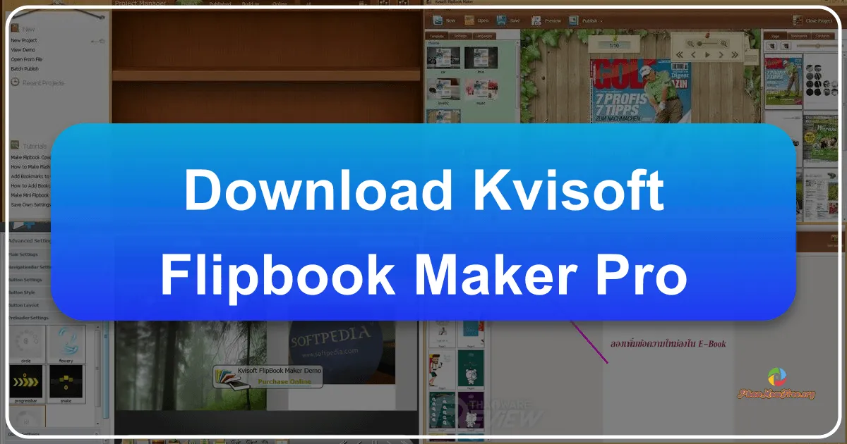Kvisoft FlipBook Maker Pro 4.2.1: Chuyên Gia Kiến Tạo Sách Lật Trang Kỹ Thuật Số Đỉnh Cao