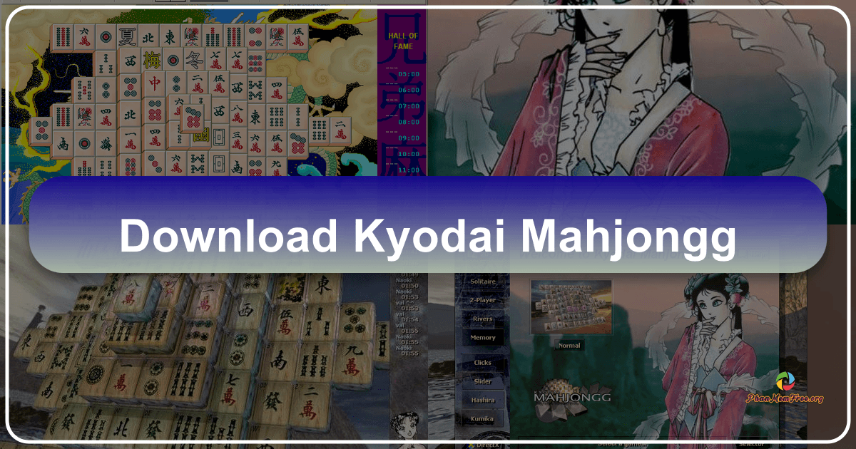 Kyodai Mahjongg: A classic Japanese tile-matching game with elegant design and relaxing gameplay experience. /images/download-kyodai-mahjongg.png
