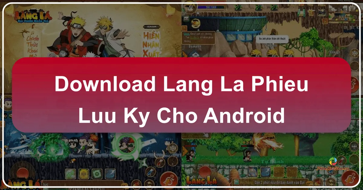 Làng Lá Phiêu Lưu Ký cho Android: Trở Thành Hokage Trong Thế Giới Naruto Thu Nhỏ
