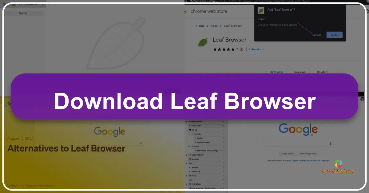 Leaf Browser: A Poetic Experiment in Mindful Browsing