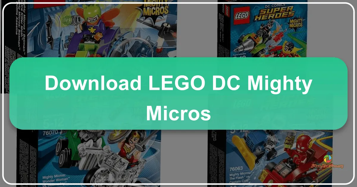 LEGO® DC Mighty Micros: A Whirlwind of Superpowered Racing