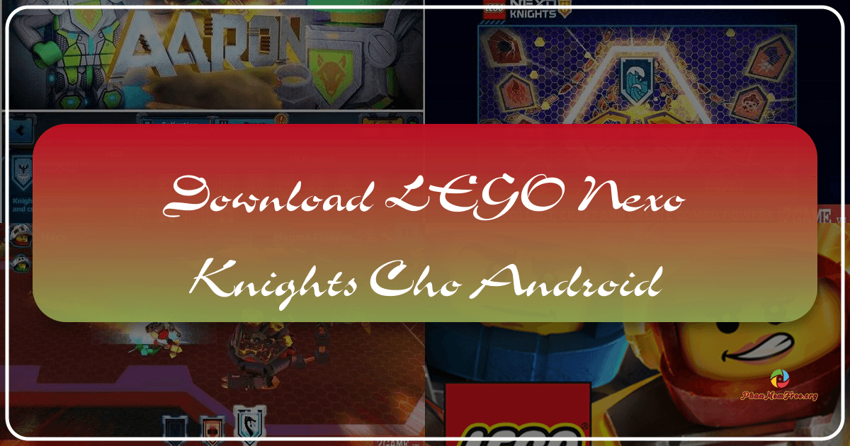 Trải nghiệm LEGO Nexo Knights: Merlok 2.0 - Cuộc phiêu lưu hành động thú vị trong thế giới LEGO. /images/download-lego-nexo-knights-cho-android.png