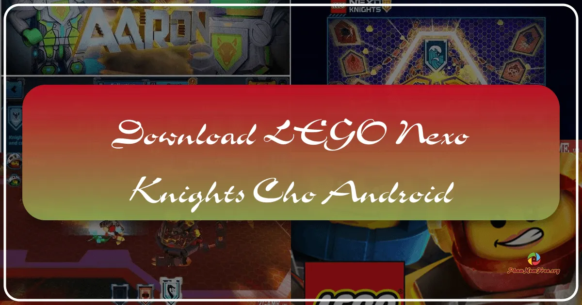 LEGO Nexo Knights: Merlok 2.0 cho Android - Phiêu lưu hành động trong thế giới LEGO kỳ thú